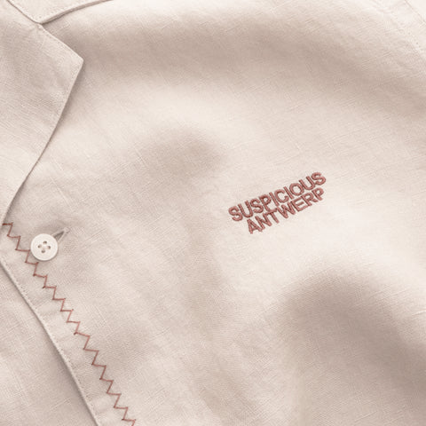 The Original Linen Shirt - Red