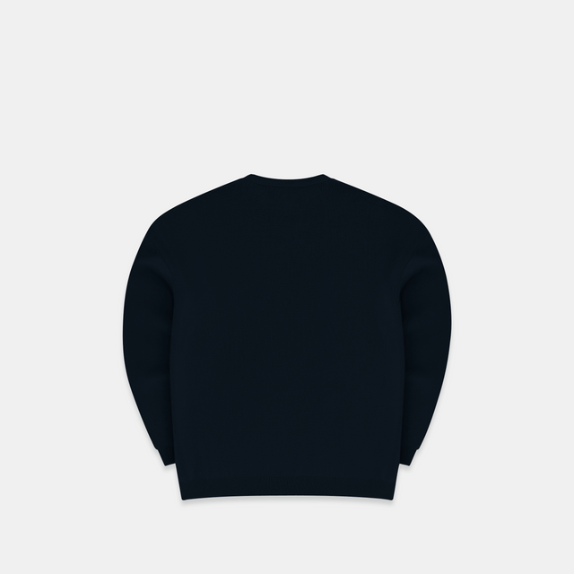 (Fall '24) The Smiley Knitted Sweat - Navy