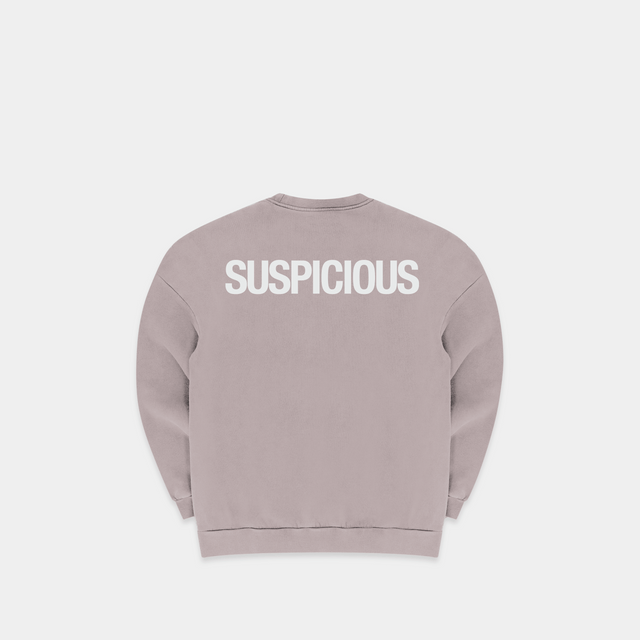 (Fall '24) The Suspicious Crewneck - Nomad Grey