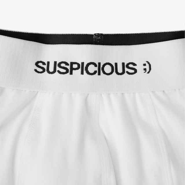 (Fall '24) The Suspicious Underwear 1-pack - White