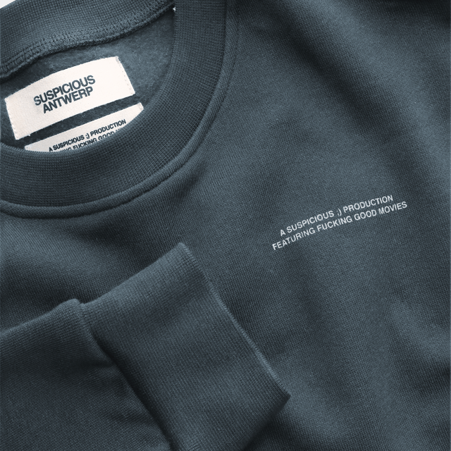 (Fucking Good Movies) The S.T.A.Y. Crewneck - Slate Blue
