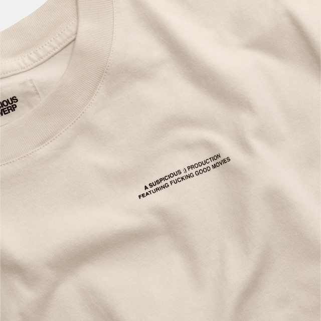 (Fucking Good Movies) The More Is Never Enough Tee - Natural