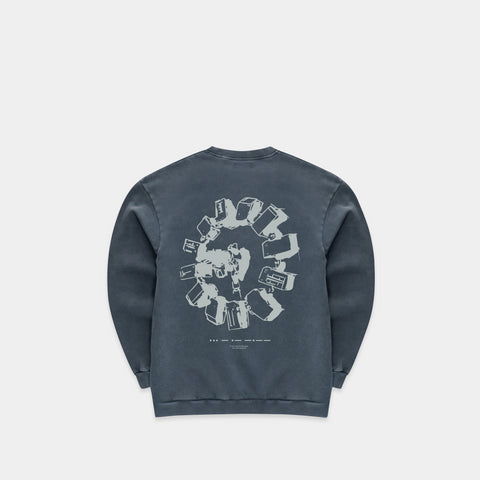 (Fucking Good Movies) The S.T.A.Y. Crewneck - Slate Blue