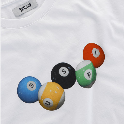 The Pool Tee - White