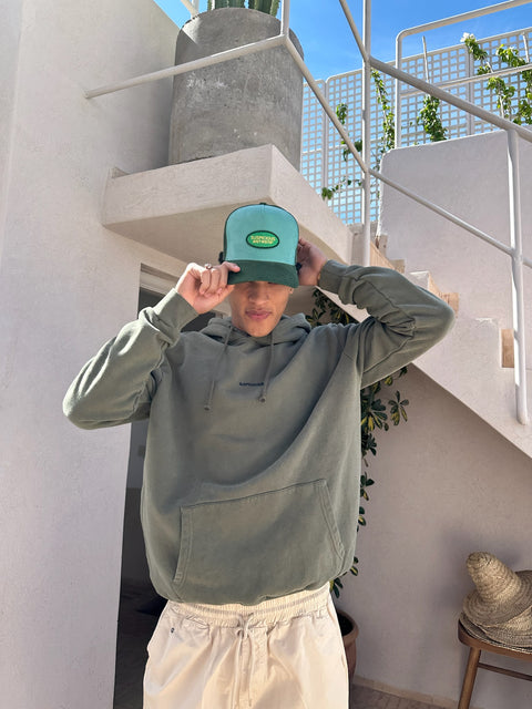 (SS24) The Essentials Corduroy Cap - Green