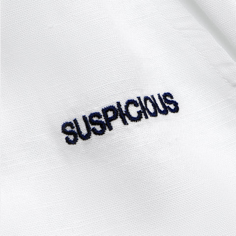 (SS24) The Suspicious Linen Pants - White