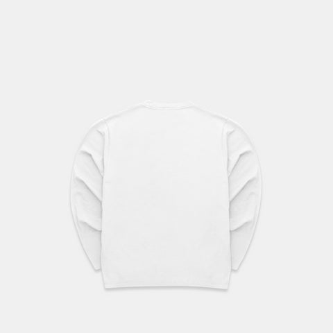 (SS24) The Smiley Longsleeve - White