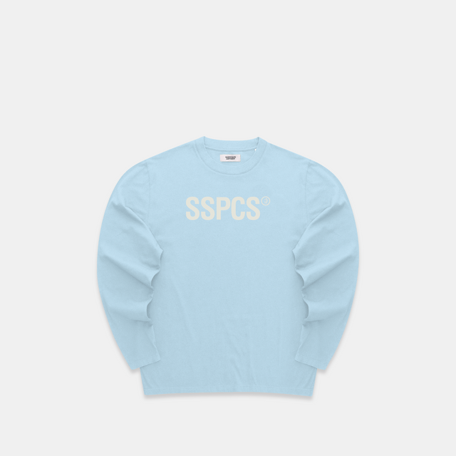 (SS24) The Smiley Longsleeve - Coral Blue