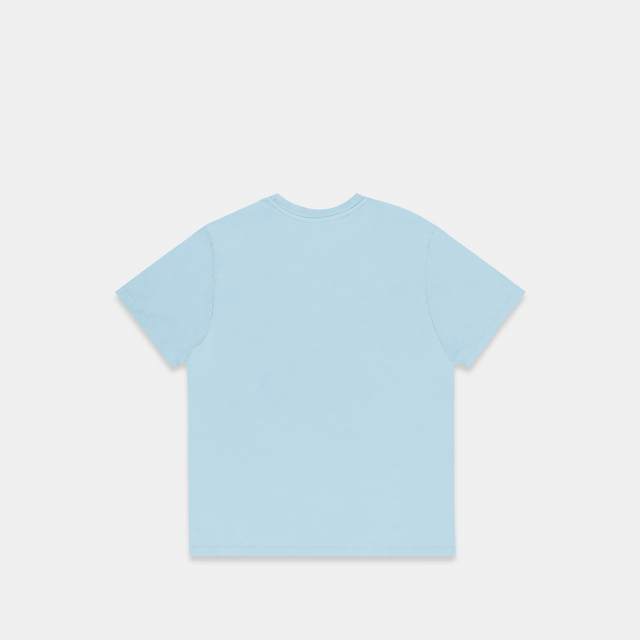 (SS24) The Smiley Tee - Coral Blue