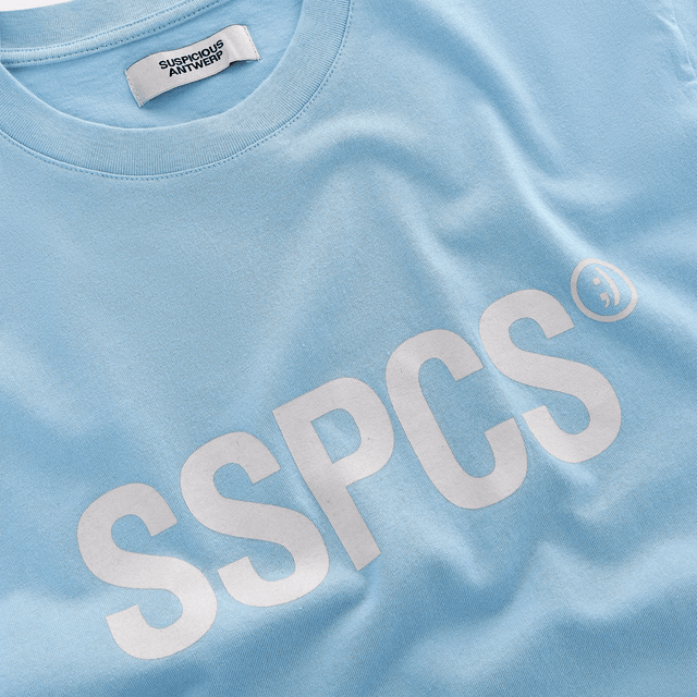 (SS24) The Smiley Longsleeve - Coral Blue