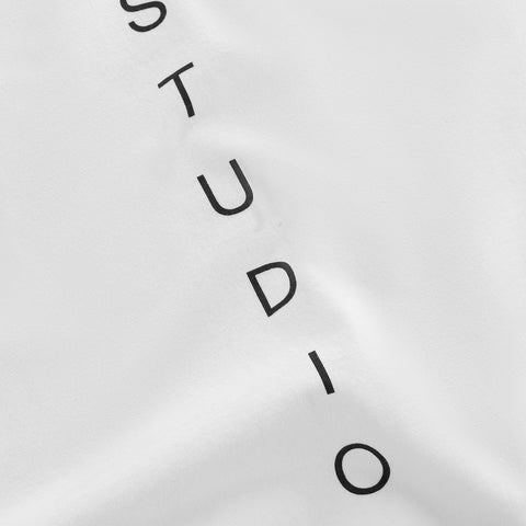 The Studios Tee - White/Blue