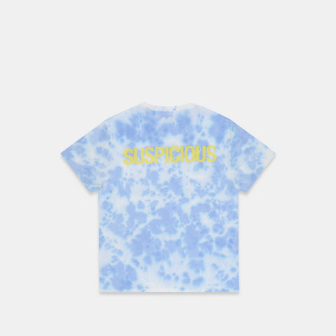 (SS24) The Suspicious Tee - Tie Dye / Vista Blue