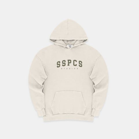 (SS24) The Varsity Hoodie - Buttercream