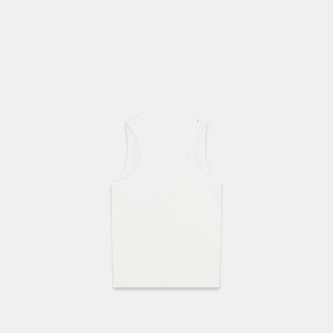 (SS24) The Suspicious Smiley Tank Top - White