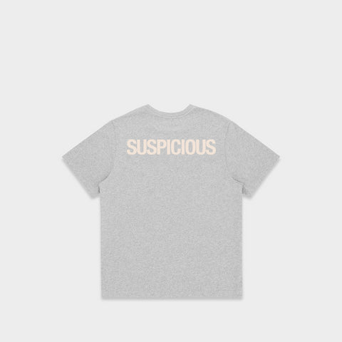 (SS24) The Suspicious Tee - Neutral Heather