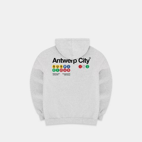 (Store Exclusive) The Antwerp City II Hoodie - Neutral Heather