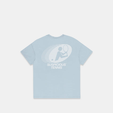 (The Athletics) The Suspicious Tennis Tee - Clear Sky