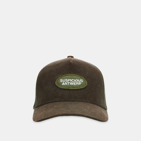 The Essentials Corduroy Cap - Army