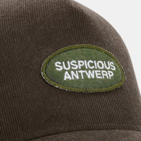 The Essentials Corduroy Cap - Army