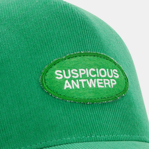 The Essentials Corduroy Cap - Emerald