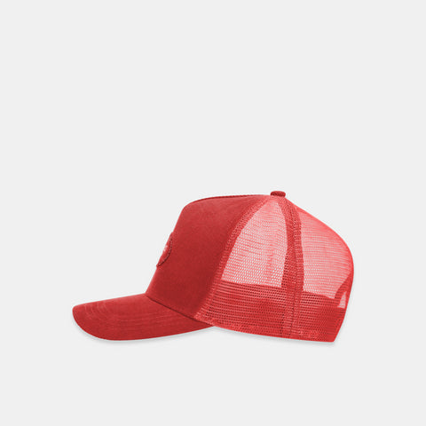 The Essentials Corduroy Cap - Ruby