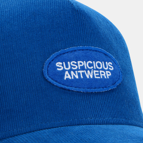 The Essentials Corduroy Cap - Sapphire