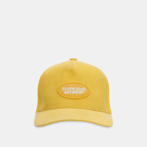 The Essentials Corduroy Cap - Amber