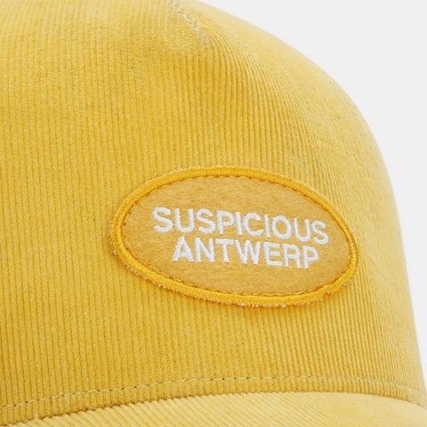 The Essentials Corduroy Cap - Amber