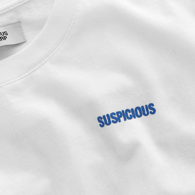 The Extended Broadcast Tee - White