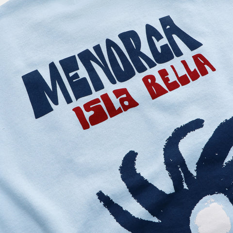 (Isla Bonita) The Menorca Crewneck - Celestial Blue