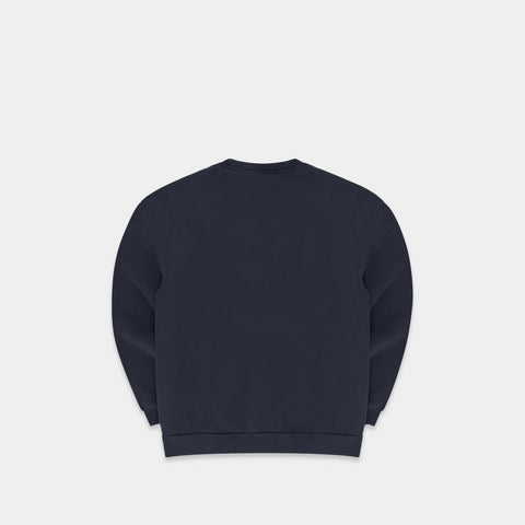 The Label Crewneck - Midnight