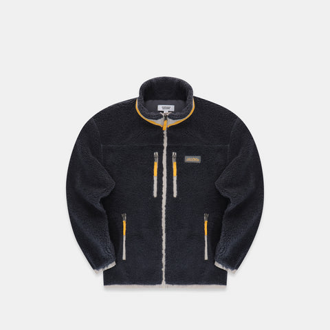 The Label Sherpa Jacket - Navy