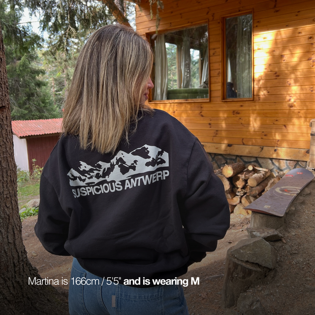 The Landscape Crewneck - Black