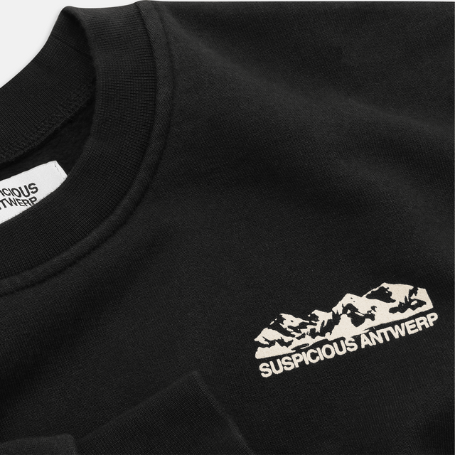 The Landscape Crewneck - Black