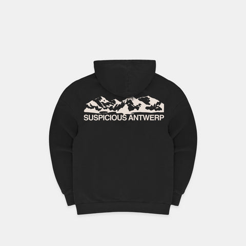 The Landscape Hoodie - Black