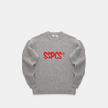 The SSPCS Knitted Sweat - Heather Grey