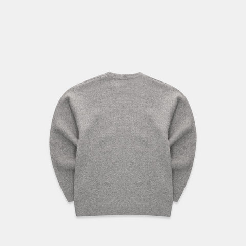 The SSPCS Knitted Sweat - Heather Grey