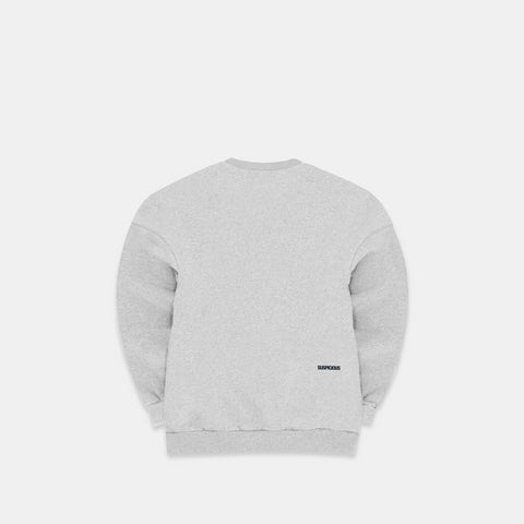 The Suspicious 2 Crewneck - Neutral Heather