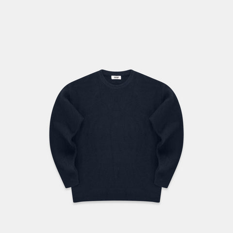 The Suspicious 1 Knitted Sweat - Navy