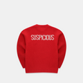 The Suspicious 1 Knitted Sweat - Red