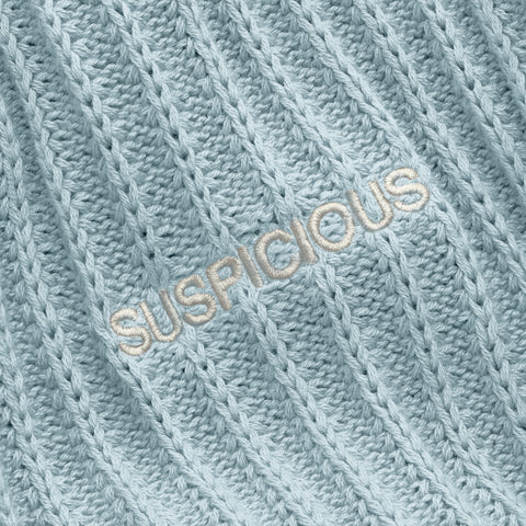 The Suspicious 2 Knitted Sweat - Clear Sky