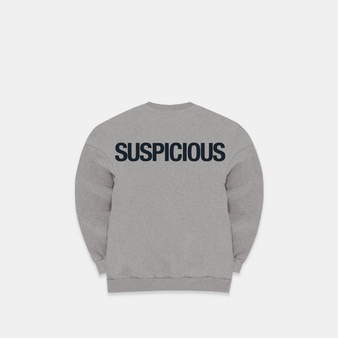 The Suspicious Crewneck - Heather