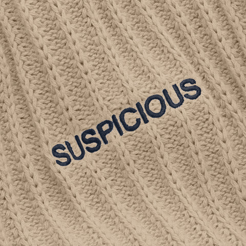 The Suspicious 2 Knitted Sweat - Sand