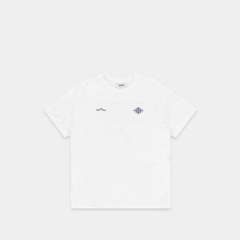 The Suspicious Piste Tee - White