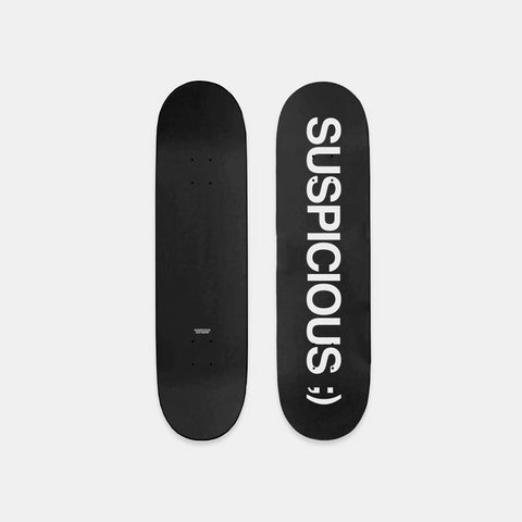 The Suspicious Skateboard - Black