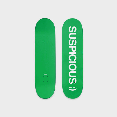 The Suspicious Skateboard - Green