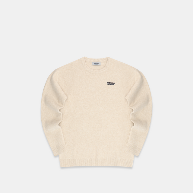 The Essentials Knitted Sweat - Dune