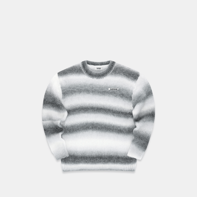 (Winter '24) The Gradient Knitted Sweat - Black