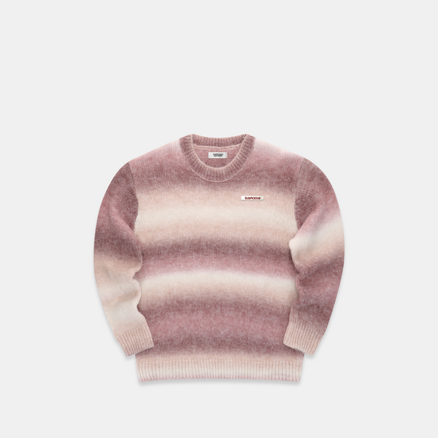 (Winter '24) The Gradient Knitted Sweat - Sea Pink