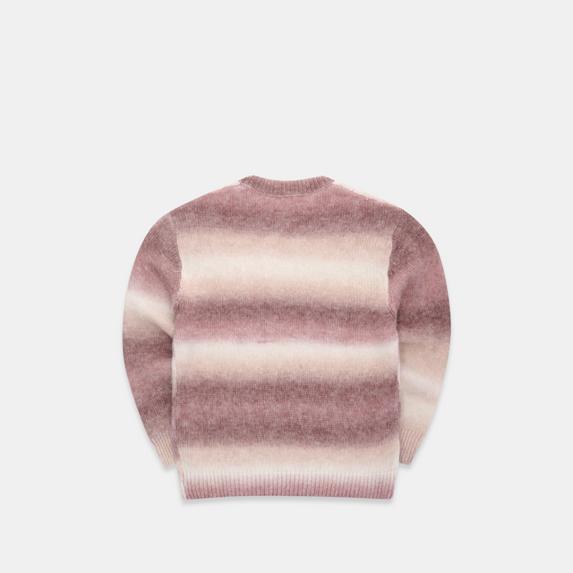 (Winter '24) The Gradient Knitted Sweat - Sea Pink